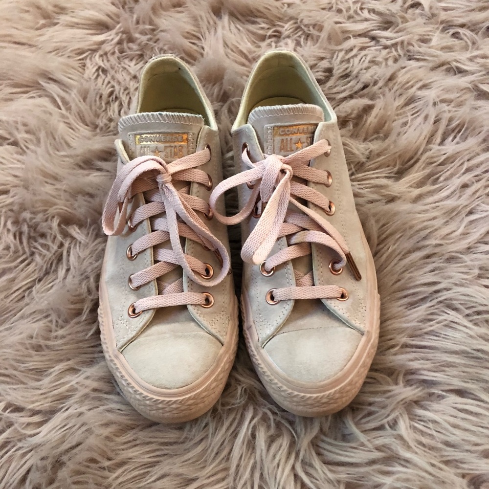 Converse Rose Gold size 8